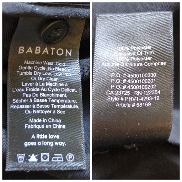 Babaton Black Blazer - Picture 6 of 13